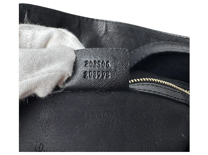 Borsa Hobo Gucci Charlotte a spalla singola Nero - vista 10