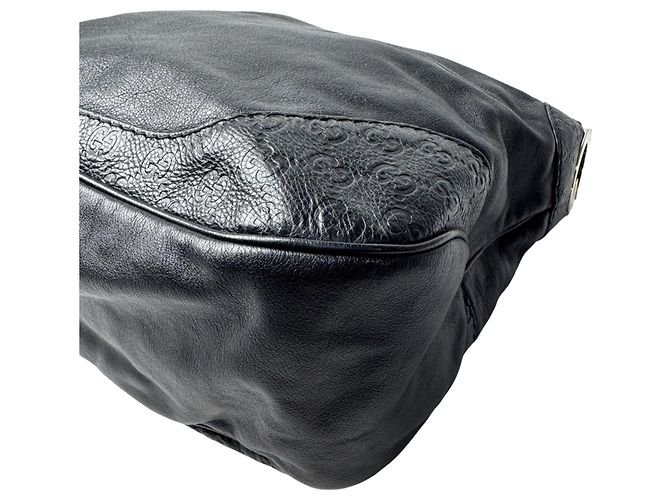 Borsa Hobo Gucci Charlotte a spalla singola Nero - vista 13