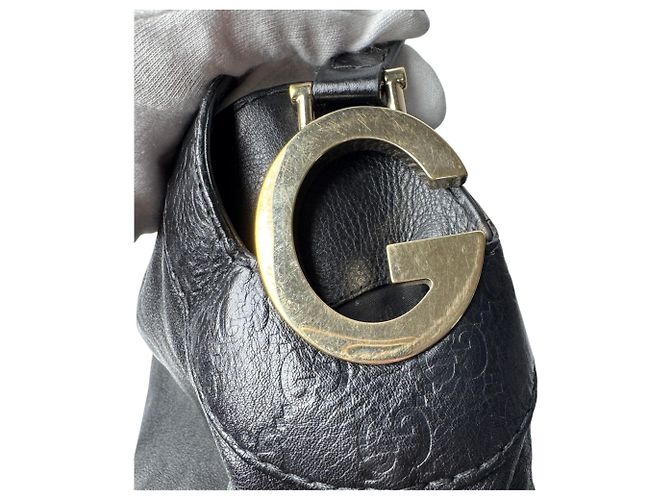 Borsa Hobo Gucci Charlotte a spalla singola Nero - vista 16