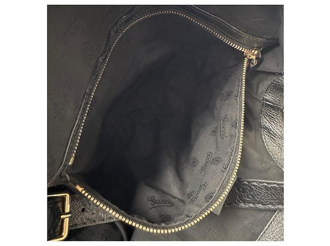 Borsa Hobo Gucci Charlotte a spalla singola Nero - vista 8
