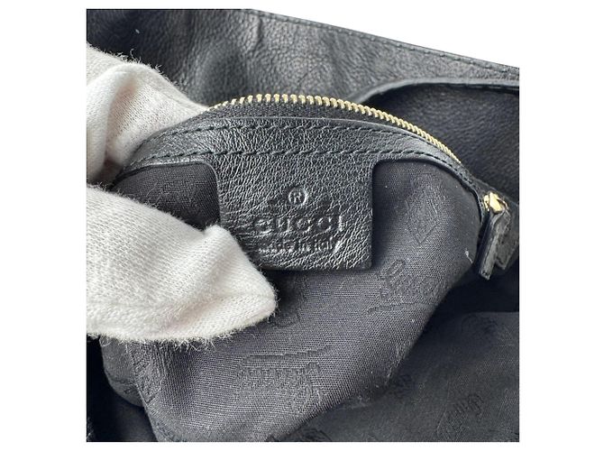 Borsa Hobo Gucci Charlotte a spalla singola Nero - vista 9