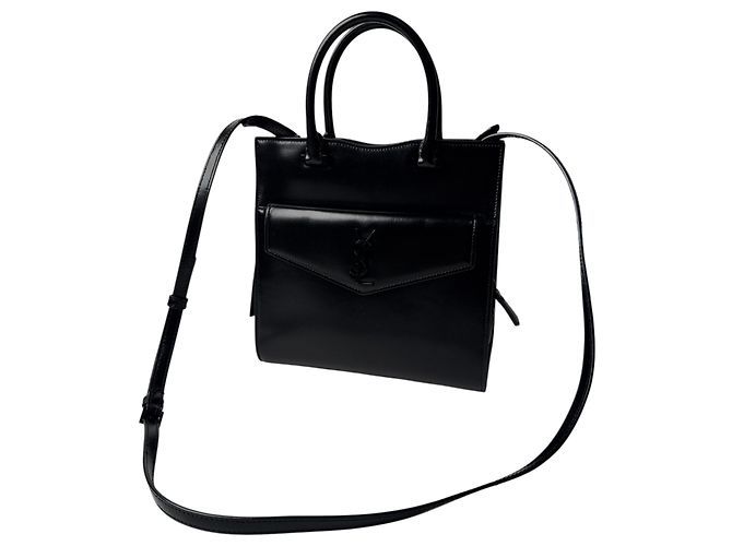 Autre Marque Borsa a tracolla 2-Way Uptown Saint Laurent Nero - vista 4