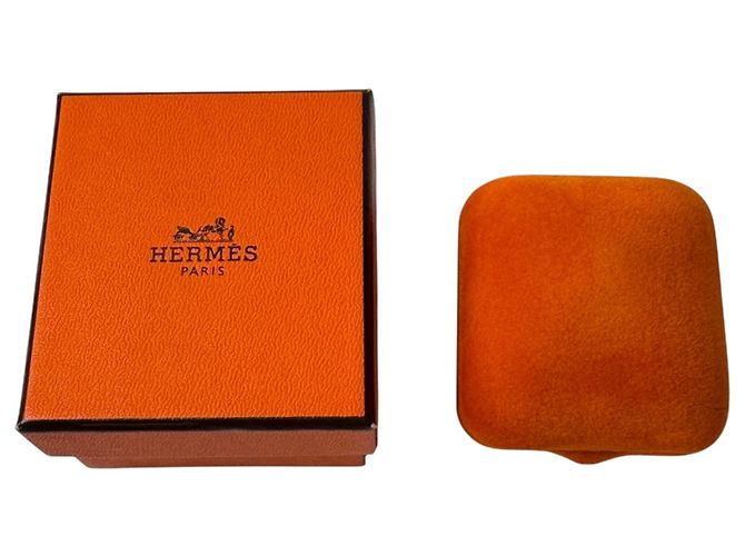 Ring Hermès Anel Faixa Horsebit em Prata Hermes - vista 12