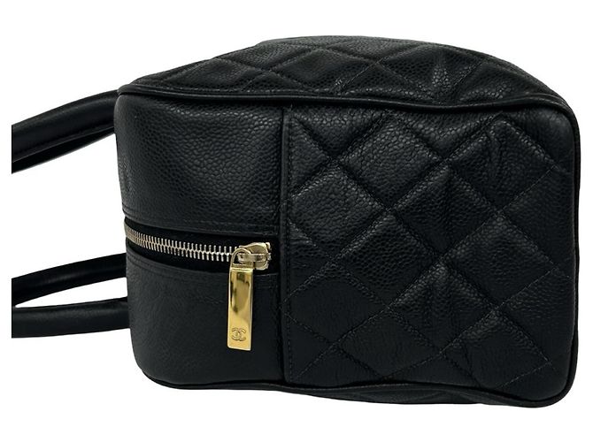 Sac à main Chanel Matelassé Coco Mark Black Noir - vue 5