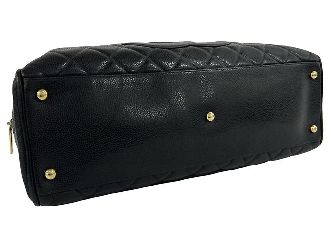 Sac à main Chanel Matelassé Coco Mark Black Noir - vue 7