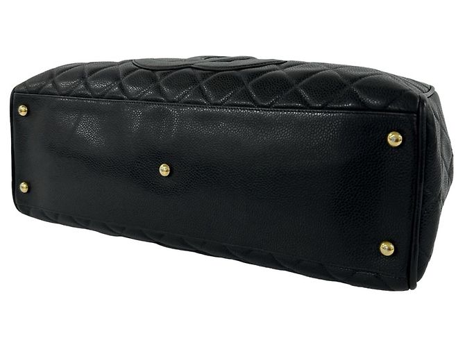 Sac à main Chanel Matelassé Coco Mark Black Noir - vue 8