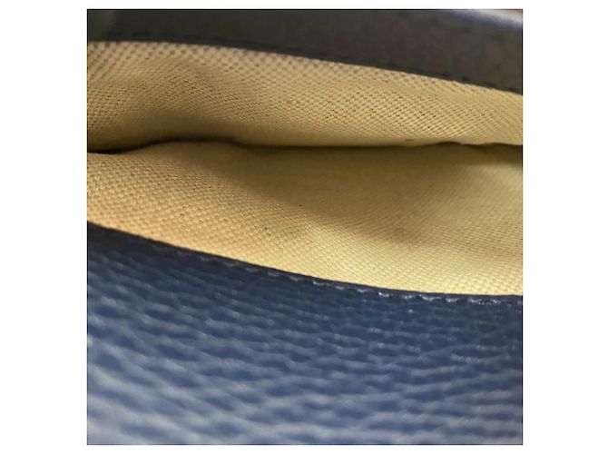 Borsa a tracolla Gucci Dionysus in pelle con catena Blu navy - vista 10