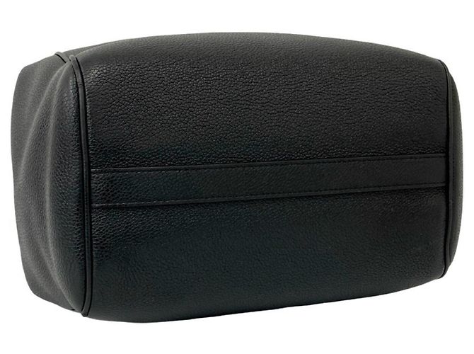Céline Celine Small Fold Cabas Logo Leather Shoulder Bag Black - view 7