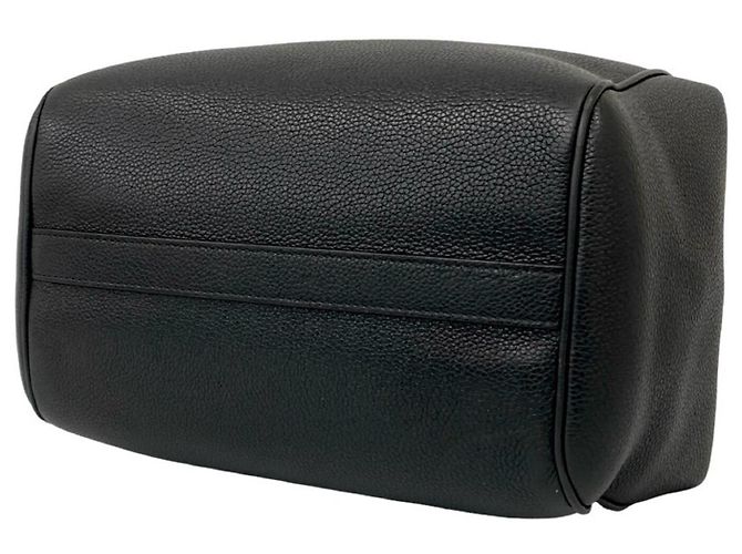 Céline Celine Small Fold Cabas Logo Leather Shoulder Bag Black - view 8