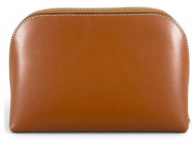 Triomphe Céline Beauty Case Celine Medium Marrone - vista 2
