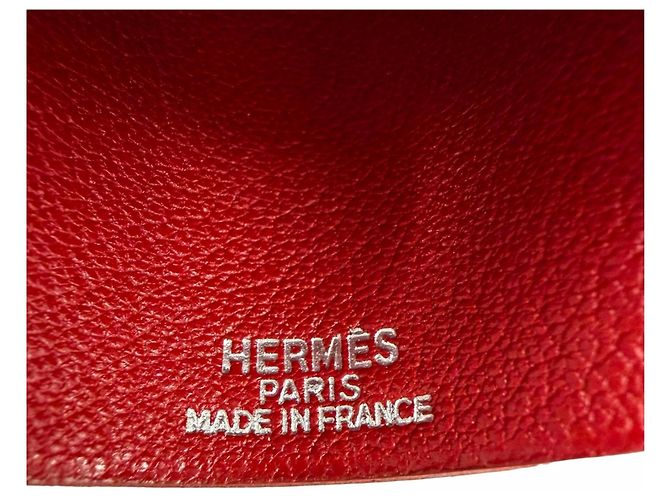 Hermès HERMES Vintage Clochette Halskette Rot - Ansicht 8