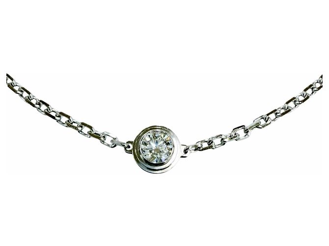 Bracciale Cartier 852GJR Damour MM Diamante D'oro - vista 3