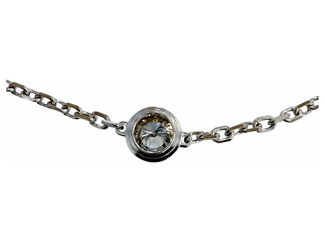 Bracciale Cartier 852GJR Damour MM Diamante D'oro - vista 4