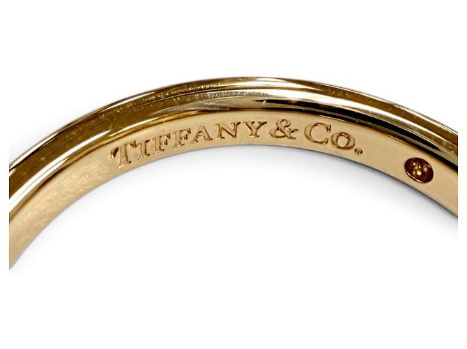 Autre Marque Anello Fascia Impilabile Tiffany & Co. in Oro Rosa D'oro - vista 4