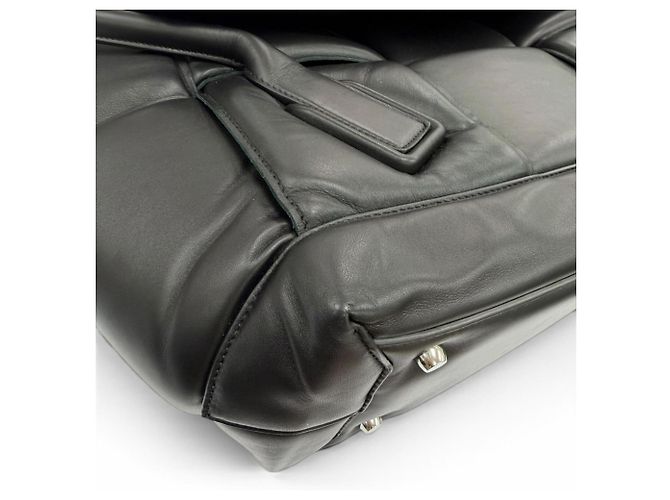 Borsa Bottega Veneta Padded Large Arco Nero - vista 7