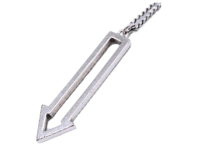 Céline CELINE Lange Kette mit Kristallpfeil Silber - Ansicht 5