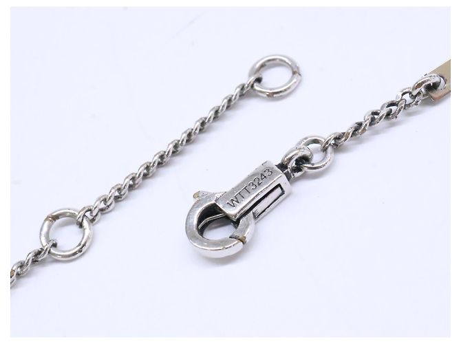 Céline CELINE Lange Kette mit Kristallpfeil Silber - Ansicht 7