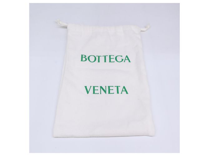 Cinturón de piel Bottega Veneta con hebilla triangular Púrpura - vista 10