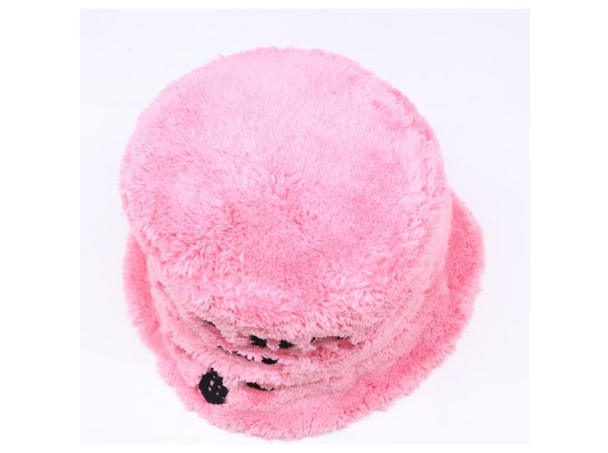 Cappello bucket Prada in spugna rosa - vista 6