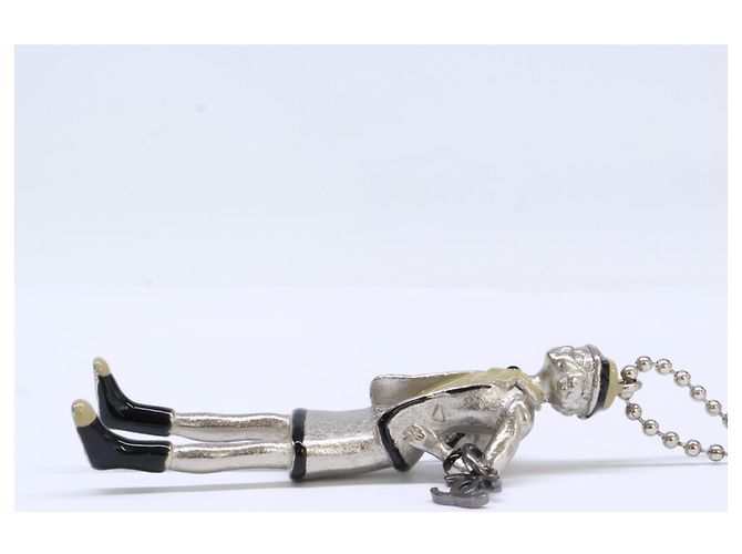Collar largo de cadena de bolas Chanel Coco Mark Mademoiselle Doll - vista 3