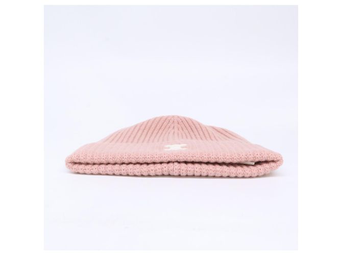 Triomphe Céline Gorro de cachemira Celine en rosa - vista 3
