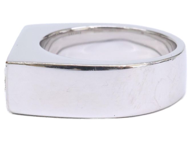Céline Anillo Celine Monochrome Stamp Plata - vista 2
