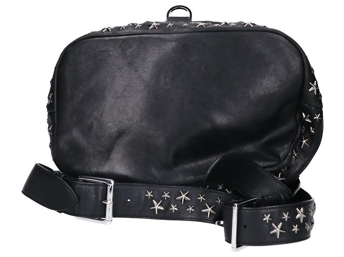 Zaino in pelle con borchie Fitzroy Star Jimmy Choo Nero - vista 5