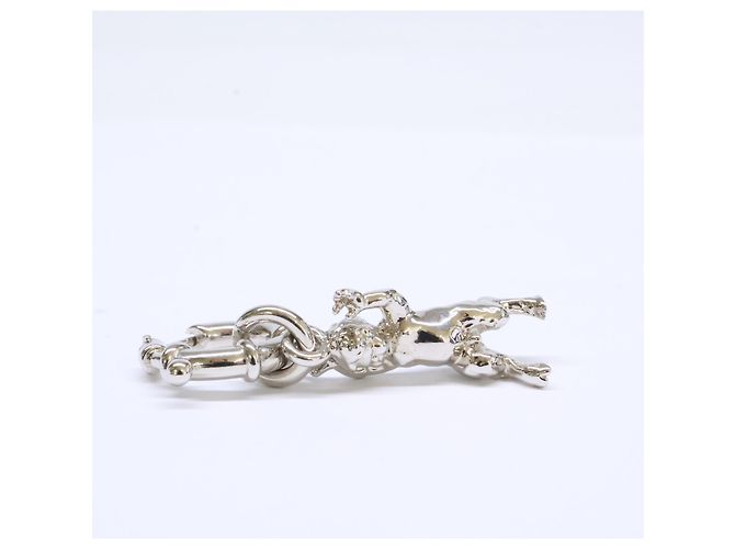 Pendiente de aro Satya Single Drop Vivienne Westwood Plata - vista 3