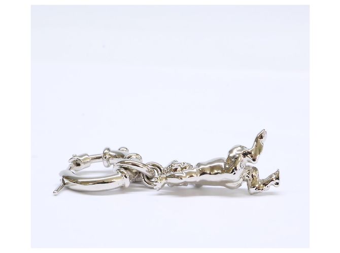 Pendiente de aro Satya Single Drop Vivienne Westwood Plata - vista 5