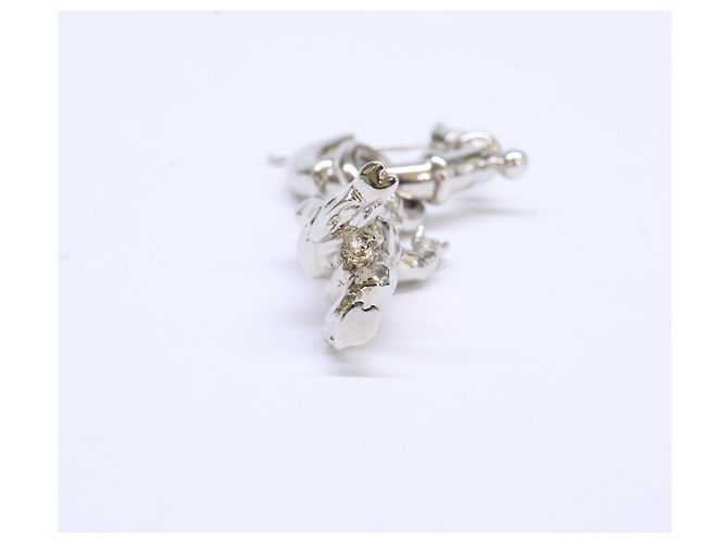 Pendiente de aro Satya Single Drop Vivienne Westwood Plata - vista 6