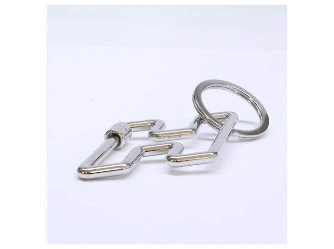 Hermès Portachiavi Hermes H-To-Speed Silver Argento - vista 2