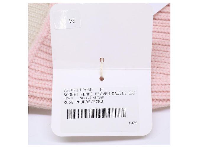 Hermès HERMES Chaine d'Ancre Kaschmir-Strickmütze - Ansicht 10