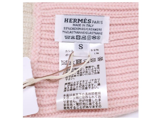 Hermès HERMES Chaine d'Ancre Kaschmir-Strickmütze - Ansicht 7