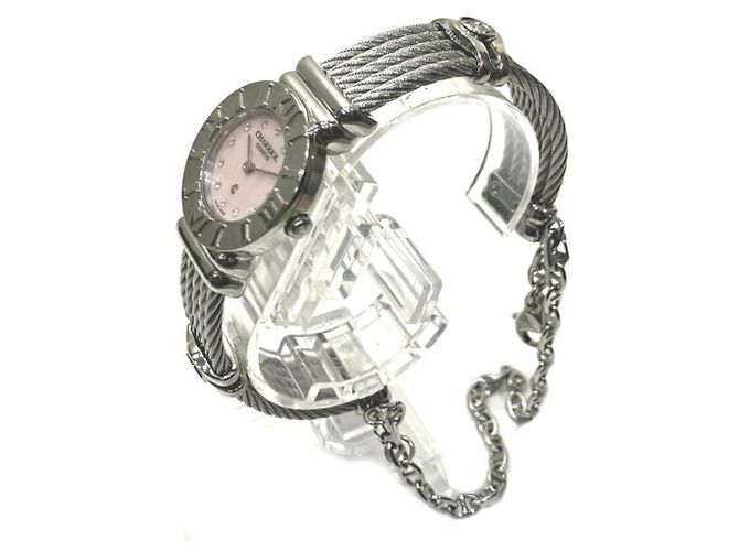 Autre Marque Charriol Saint-Tropez 028R Quartz Pink Shell Uhr - Ansicht 2