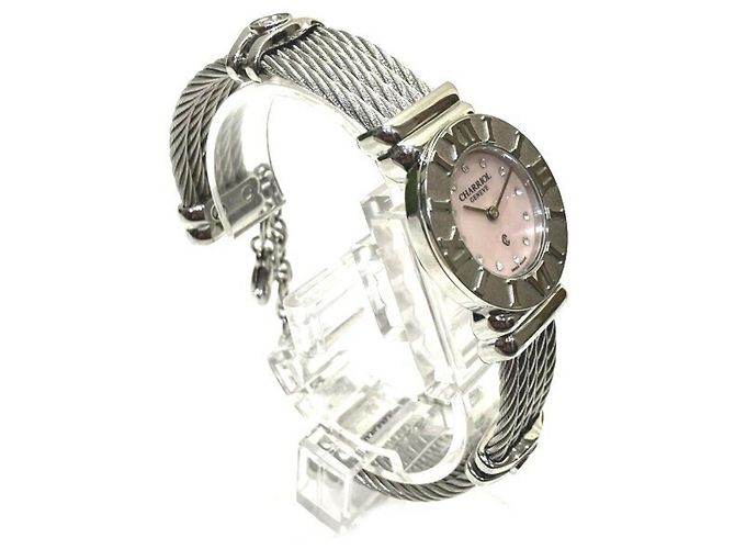 Autre Marque Charriol Saint-Tropez 028R Quartz Pink Shell Uhr - Ansicht 3