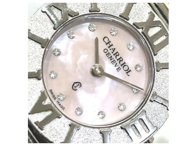 Autre Marque Charriol Saint-Tropez 028R Quartz Pink Shell Uhr - Ansicht 4
