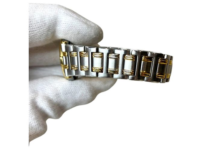 Reloj de pulsera Gucci de acero inoxidable con esfera dorada - vista 8