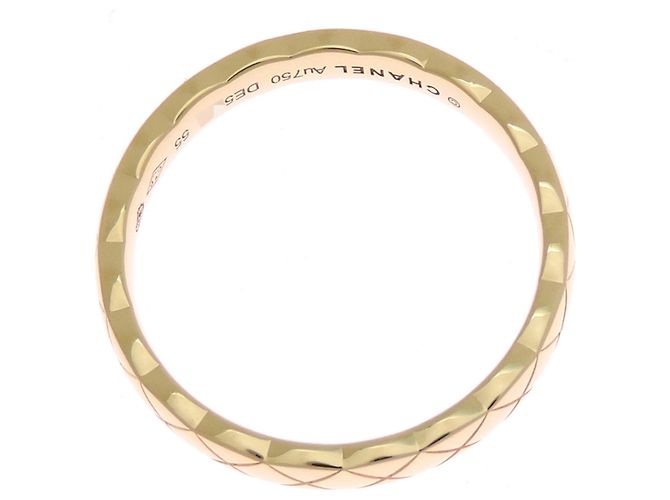 Anillo Chanel #55 Coco Crush en oro amarillo 18K - vista 2