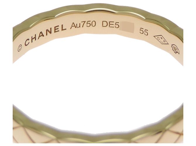 Anillo Chanel #55 Coco Crush en oro amarillo 18K - vista 5