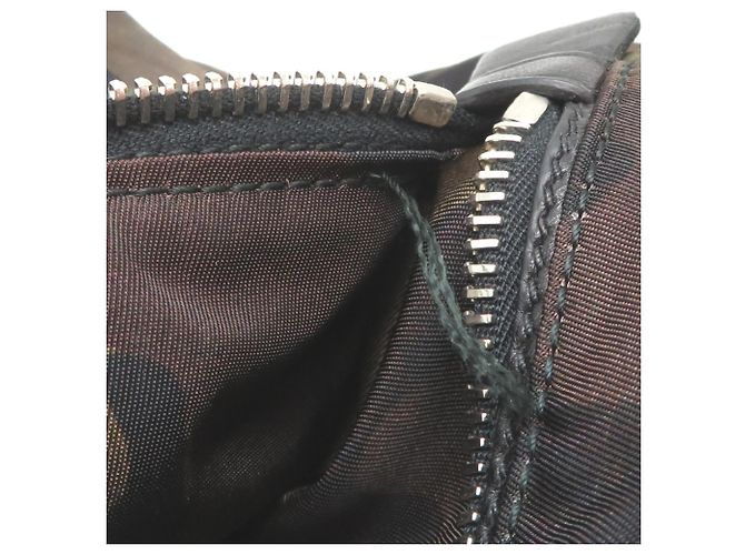Sac à main Prada Camouflage Noir - vue 10