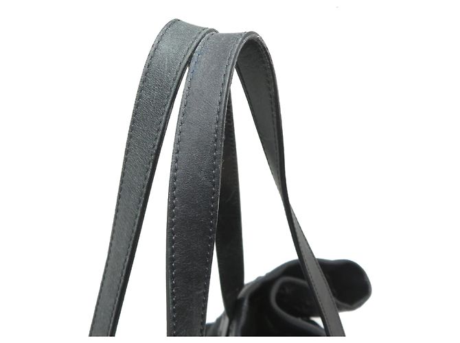 Borsa Tote Jimmy Choo in pelle nera borchiata Nero - vista 5