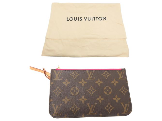 Saco Tote Louis Vuitton Neverfull PM para Mulher Marrom - vista 10