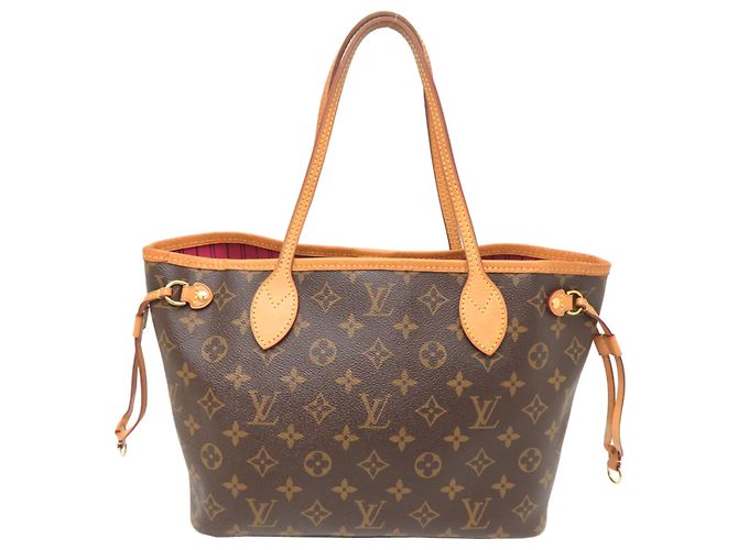 Saco Tote Louis Vuitton Neverfull PM para Mulher Marrom - vista 2