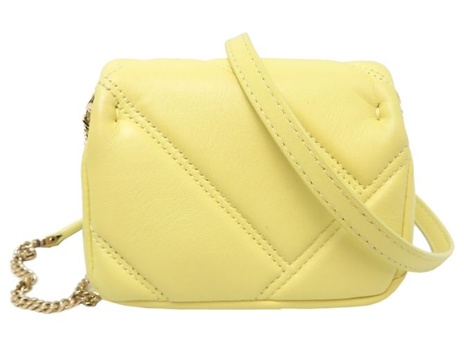 Bulgari Borsa a spalla Micro Serpenti Bvlgari Giallo - vista 2