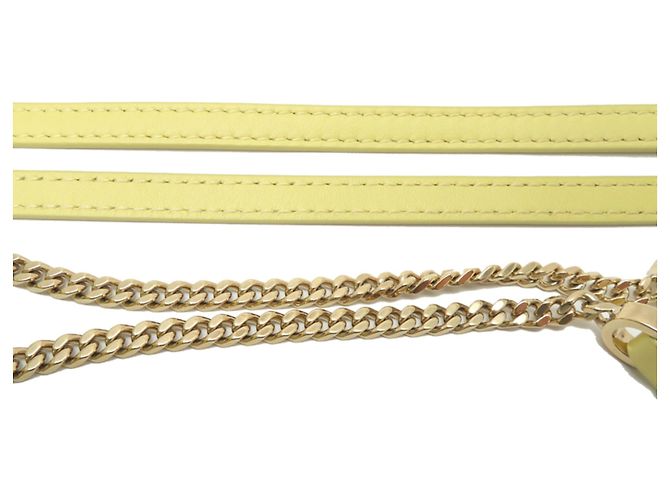 Bulgari Borsa a spalla Micro Serpenti Bvlgari Giallo - vista 5