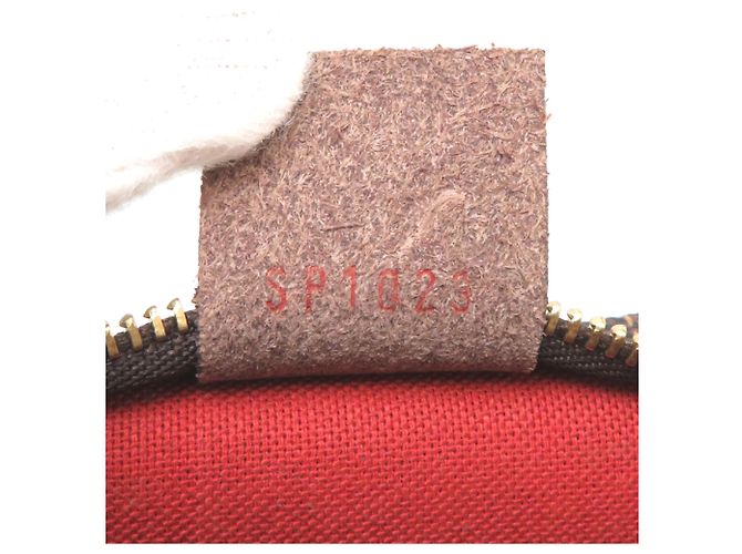 Bolsa Louis Vuitton Damier Brown Marrom Damier ebene - vista 8