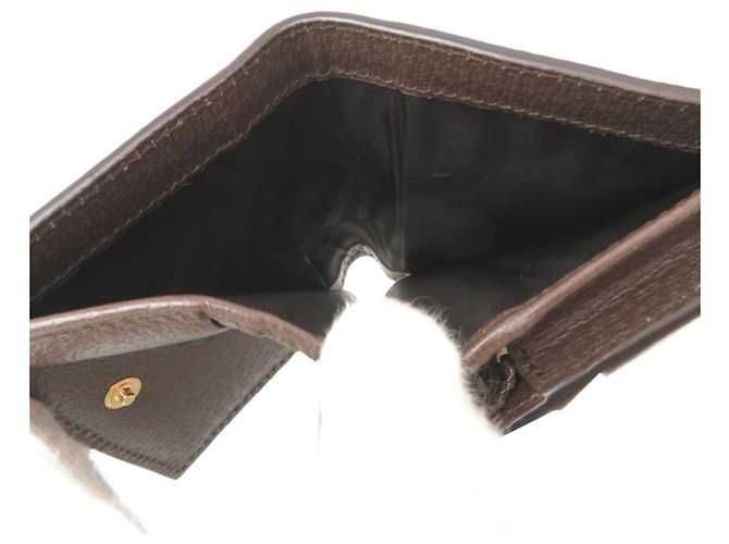 Cartera bi-fold para mujer Gucci Beige - vista 6