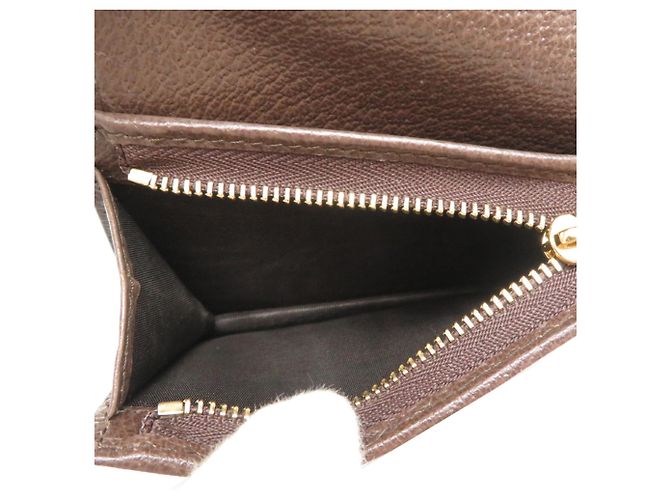 Cartera bi-fold para mujer Gucci Beige - vista 7