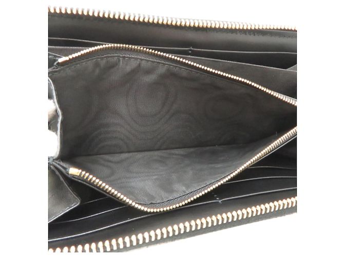 Cartera larga de piel negra de Gucci Negro - vista 6