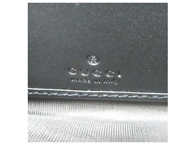 Cartera larga de piel negra de Gucci Negro - vista 7